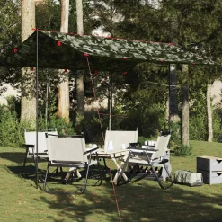 vidaXL Tarp Tarnmuster 306x306 cm Wasserdicht