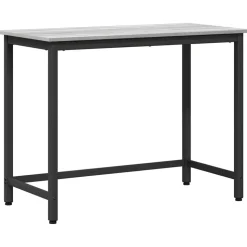 vidaXL Tisch Graues Sonoma 80 x 50 x 76,5 cm Ingenieure Holz und Stahl