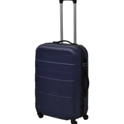 vidaXL 3-tlg. Hartschalenkoffer-Set Blau 45,5/55/66 cm