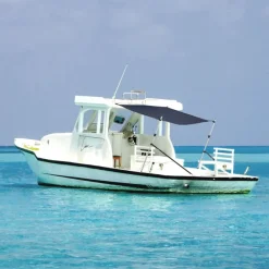 vidaXL T-Top-Beschattungsverlängerung Marineblau 170x208x(115-183) cm