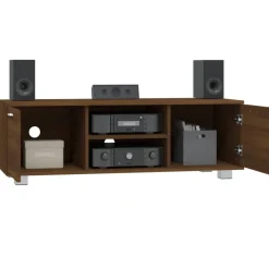 vidaXL TV-Schrank Braun Eichen-Optik 120x40,5x35 cm Holzwerkstoff