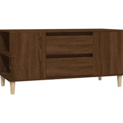 vidaXL TV-Schrank Braun Eichen-Optik 102x44,5x50 cm Holzwerkstoff