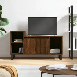 vidaXL TV-Schrank Braun Eichen-Optik 100x35x55 cm Holzwerkstoff