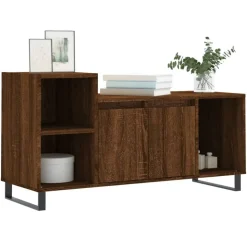 vidaXL TV-Schrank Braun Eichen-Optik 100x35x55 cm Holzwerkstoff