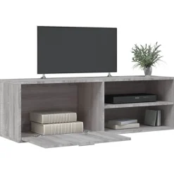 vidaXL TV-Schrank Grau Sonoma 120x34x37 cm Holzwerkstoff