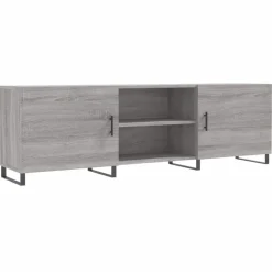 vidaXL TV-Schrank Grau Sonoma 150x30x50 cm Holzwerkstoff