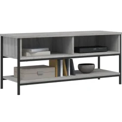 vidaXL TV-Schrank Grau Sonoma 100x35x45 cm Holzwerkstoff
