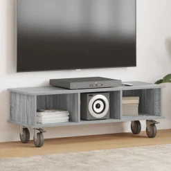 vidaXL TV-Ständer Graues Sonoma 100 x 35 x 35 cm Holzwerkstoff