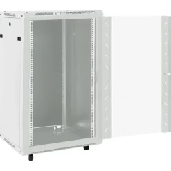 vidaXL 18U Netzwerkschrank 19" IP20 Grau 60x60x100 cm