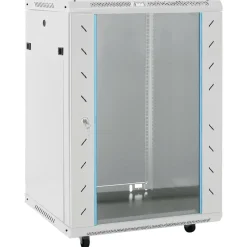 vidaXL 15U Netzwerkschrank auf Rollen 19" IP20 60x45x86 cm