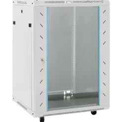 vidaXL 15U Netzwerkschrank 19" IP20 Grau 60x45x86 cm