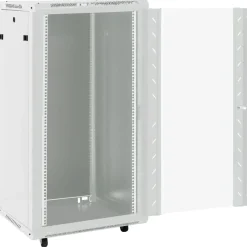 vidaXL 22U Netzwerkschrank auf Rollen 19" IP20 60x60x120 cm
