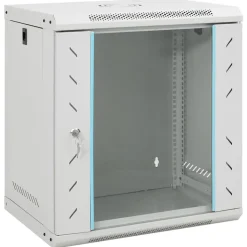 vidaXL 12U Wand-Netzwerkschrank 19" IP20 53x40x60 cm