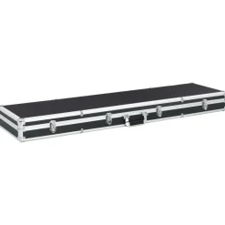 vidaXL Waffenkoffer Schwarz 134×35×12 cm Aluminium