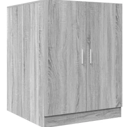 vidaXL Waschmaschinenschrank Grau Sonoma 71x71,5x91,5 cm