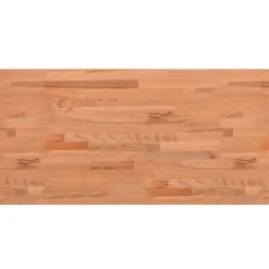 vidaXL Waschtischplatte 80x40x1,5 cm Massivholz Buche
