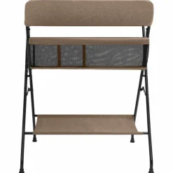 vidaXL Wickeltisch Taupe Eisen